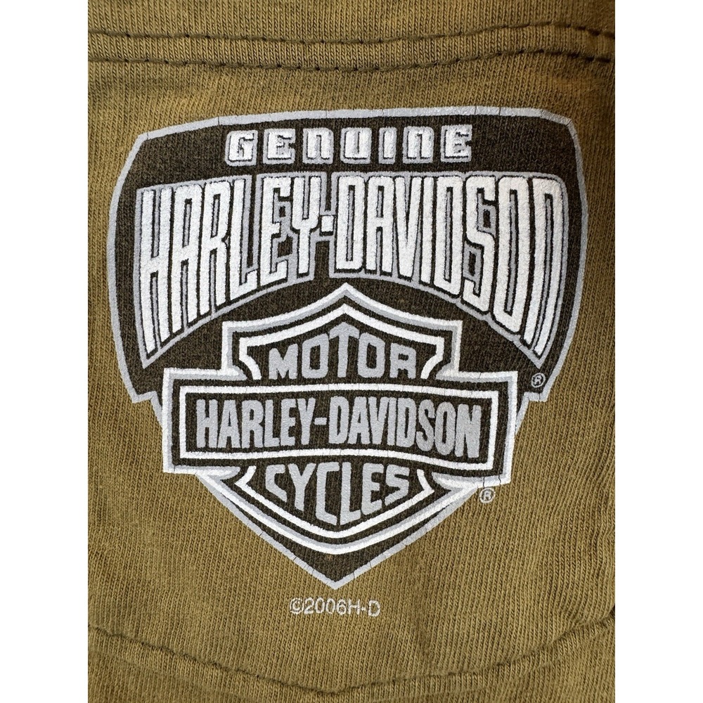 Vintage Harley-Davidson Northwoods Men's T-Shirt L Mackinaw City MI Made in USA - Picture 2 of 10